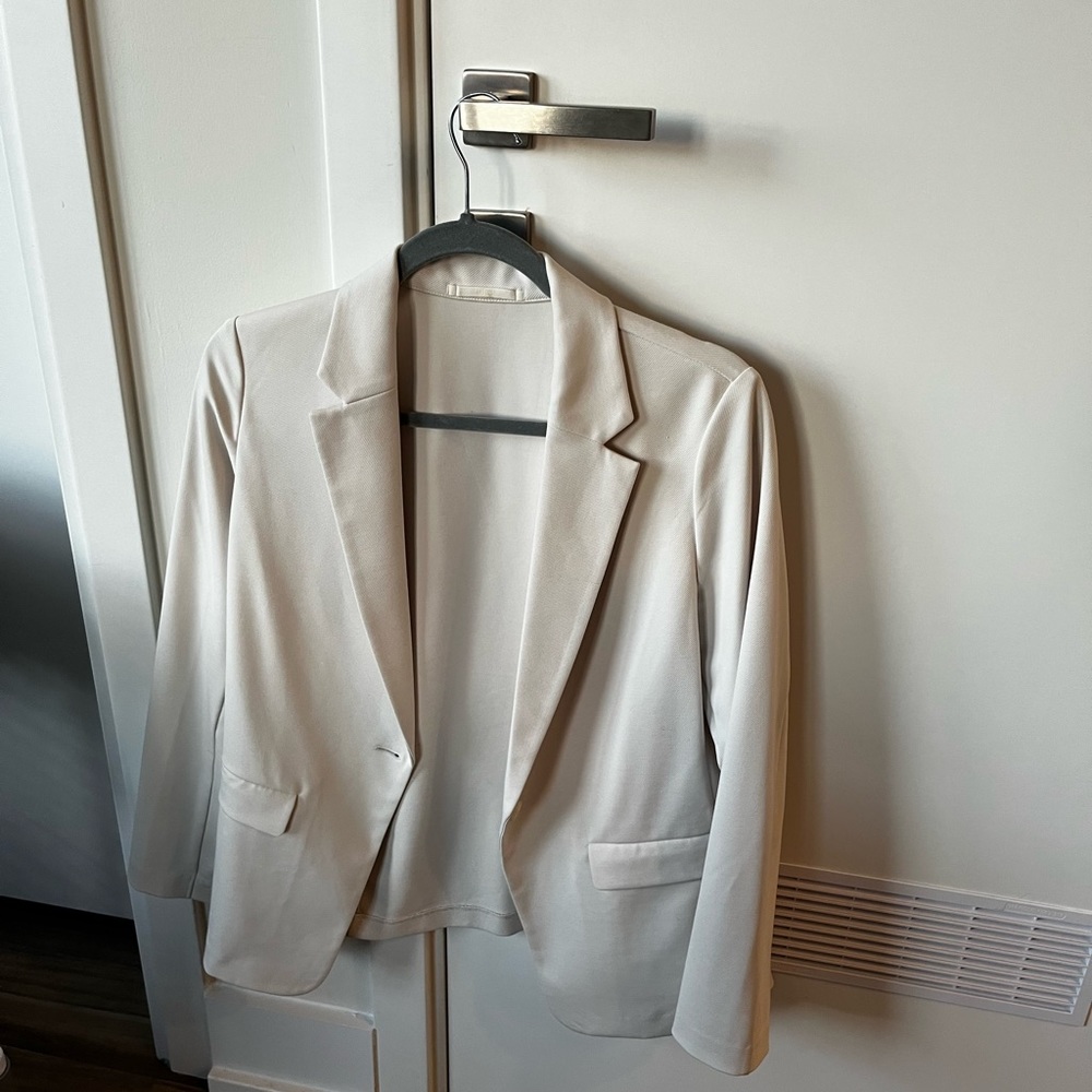 2 Black and White Blazers